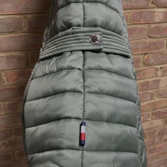 Tommy Hilfiger Olive Green Quilted Puffer Vest Size Small NEW - Picture 4 of 6